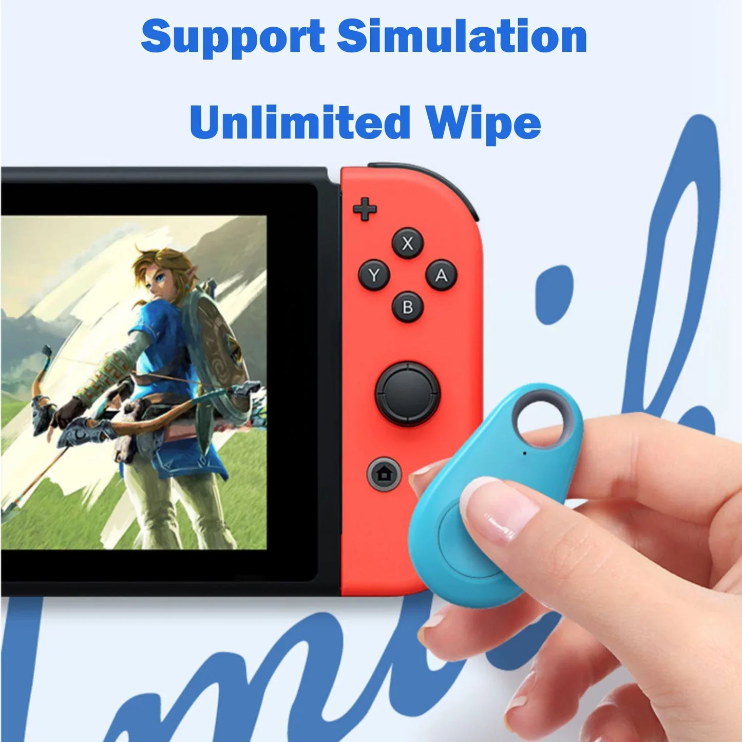 Amiibo NFC Smart Simulator Card – Pixl Infinite Character Induction Reader for Zelda Breath of the Wild & Tears of the Kingdom Accessories Toy