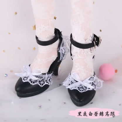 60CM BJD Doll Shoes - PU Leather Single Sandals Accessories for 1/3 Scale Dolls
