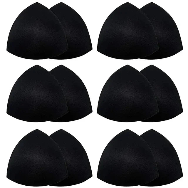 Soft Removable Bra Pads Inserts – Push Up Breast Enhancer Cups for Women Sports Bras, Bikini & Swimwear Support Pads