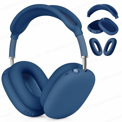 Silicone Protective Case for AirPods Max 2024 – Ear Protection Earmuff Cover for Headphones