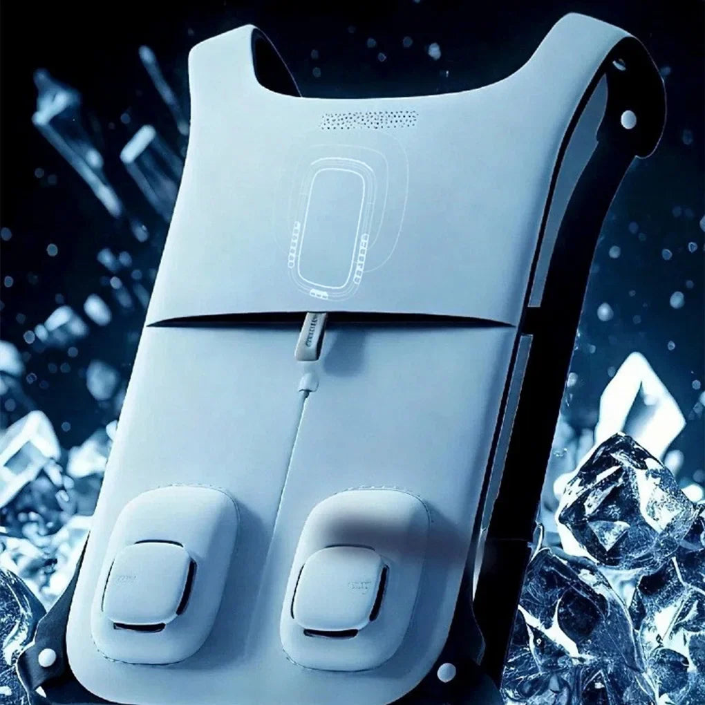 Semiconductor Cooling Vest - Wearable Ice Cooling Air Conditioning Vest for Outdoor Work and Summer Activities