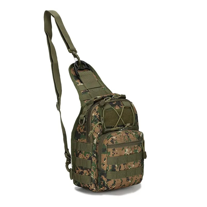 Outdoor Military Tactical Sling Chest Bag - Crossbody Shoulder Bag for Hiking & Camping, Men's & Women's Sport Travel Gear