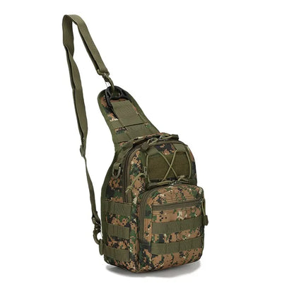 Outdoor Military Tactical Sling Chest Bag - Crossbody Shoulder Bag for Hiking & Camping, Men's & Women's Sport Travel Gear