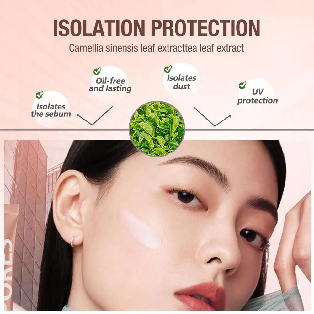 3pcs 20g Matte Pore-Minimizing Makeup Primer – Oil Control, Smooth Skin Base & Concealer