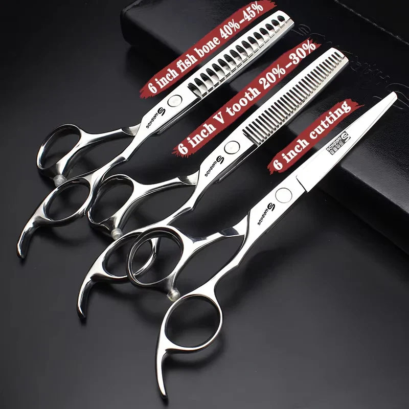 Professional Japanese Hair Cutting & Thinning Scissors – 6''/6.5''/7''/7.5'' Sharp Barber Shears for Salon & Home Use