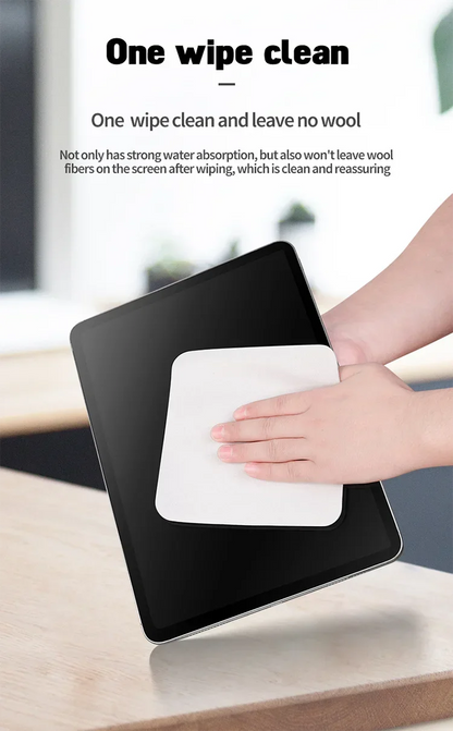 Nano-Texture Polishing Cloth for Apple Devices – 1:1 Screen Cleaner for iPhone, iPad, Mac, iPod Pro, Watch & Camera Lens