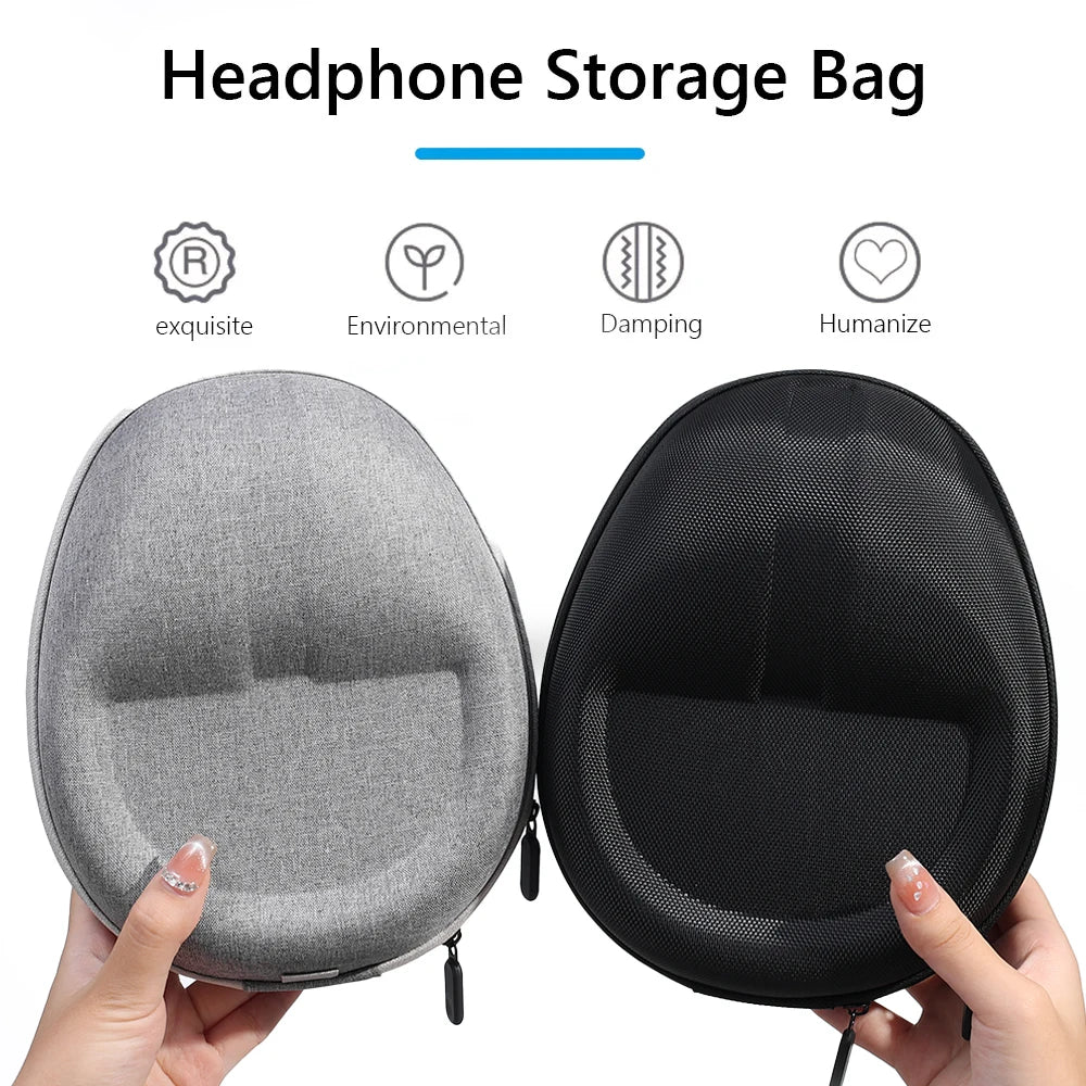 Universal Hard Headphone Case for Sony WH-1000XM4/WH-CH720N/MDR-ZX100 – Durable Storage Bag & Carrying Pouch