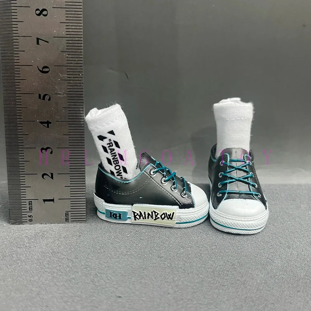 28cm Rainbow Big Sister Doll Shoes – Multi-Style Accessories for Girls, DIY Gift Toys