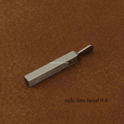 Adjustable Leather Grooving & Marking Tool – Multi-Function Cutter Head for DIY Leathercraft & Edge Carving