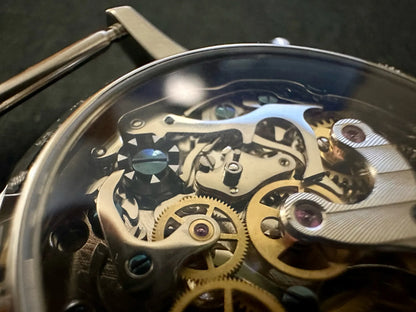 RED STAR 38mm Men's 1963 Chronograph Mechanical Watch – Pilot Air Force Aviation with Seagull ST1901 Movement & Sapphire Glass