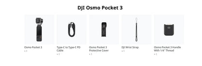 DJI Osmo Pocket 3 Gimbal Camera – 1" CMOS, Brand New, In Stock