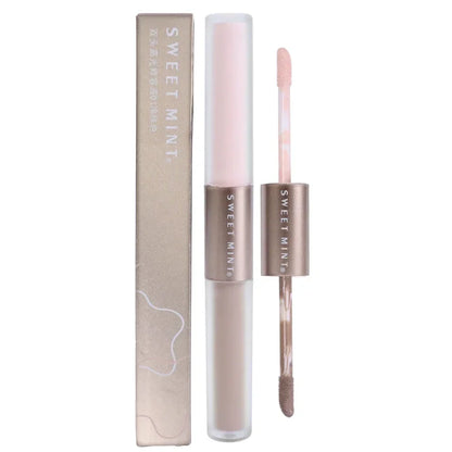 Double-Ended 2-in-1 Highlighting & Contouring Stick — Concealer Pencil for Nose Shadow & Bronzing Makeup