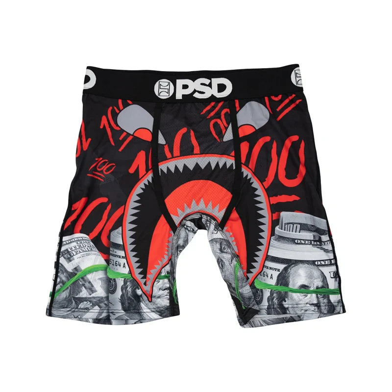 Sexy Men's Underwear - Breathable Printed Boxers & Trunks, Plus Size Lingerie Boxer Briefs for Men