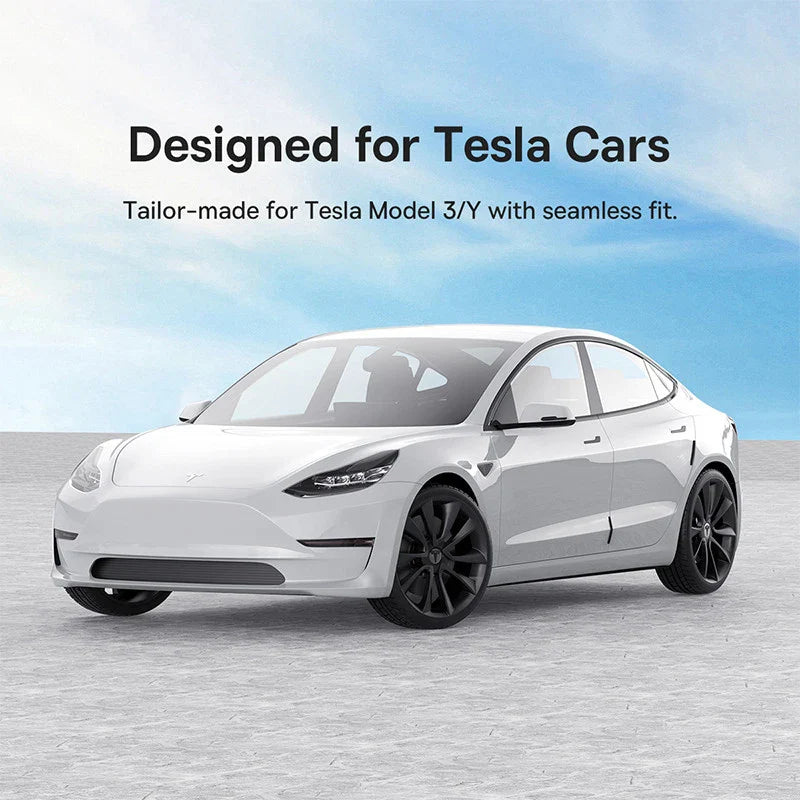 Baseus 6PCS Car Door Protector for Tesla Model 3/Y | Mirror and Bumper Sticker | Anti-Collision Strip | Vehicle Accessory