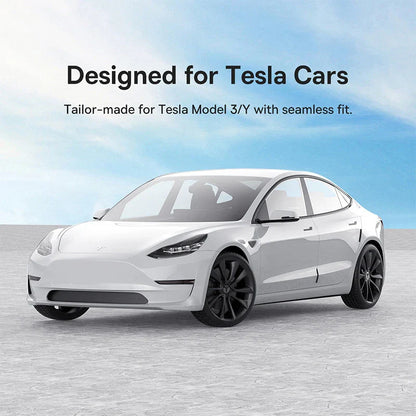 Baseus 6PCS Car Door Protector for Tesla Model 3/Y | Mirror and Bumper Sticker | Anti-Collision Strip | Vehicle Accessory