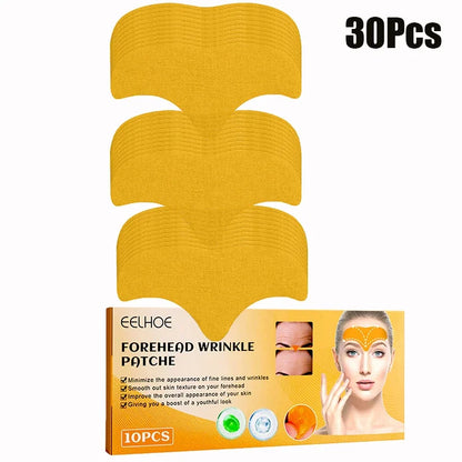 Forehead Wrinkle Patches Anti-Wrinkle Gel Pads – Natural Forehead Line Removal Facial Patches (10–100pcs)