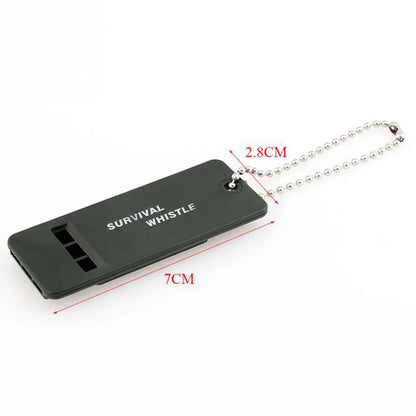 1–10PCS High Decibel Survival Whistle – 3-Frequency Outdoor Camping & Hiking Tool