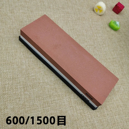 Professional Double-Sided Whetstone Knife Sharpener – Kitchen Sharpening Stone 240/600/1000/3000 Grit
