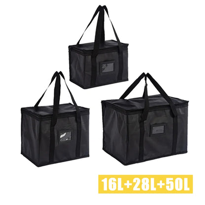 70L Large Insulated Thermal Cooler Bag – Portable Lunch Tote, Tin Foil Food Storage for Picnic, Camping, and Fresh Keeping