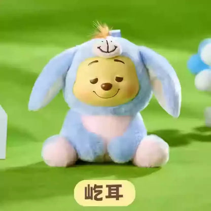 Original Winnie the Pooh Vinyl Plush Blind Box — Naughty Party Pooh Bear Bag Pendant, Cute Surprise Doll Gift