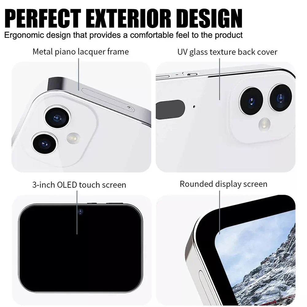 New 4K Digital Camera – Night Vision, Triple Lens, 3-Inch HD Touch Screen, 64MP, OTG Transmission, 3600mAh Battery