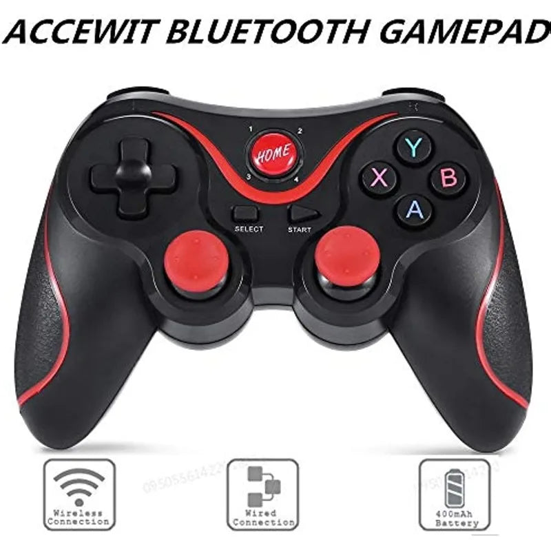 X3 Gamepad Joystick: Wireless 3.0 Android Gamepad Remote Control - Compatible with Mobile Phones, Computers, Tablets, and TV Boxes