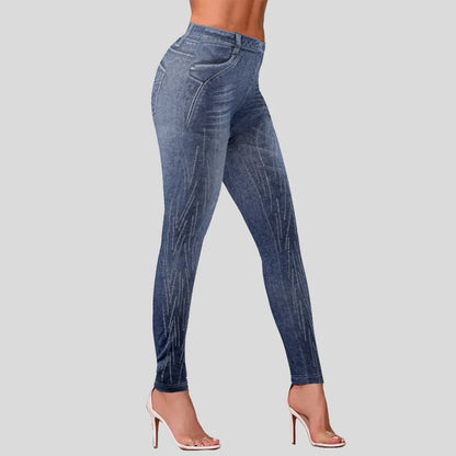 Women's High Waist Yoga Leggings - Soft Stretch Hip Lifting Casual Activewear Pants