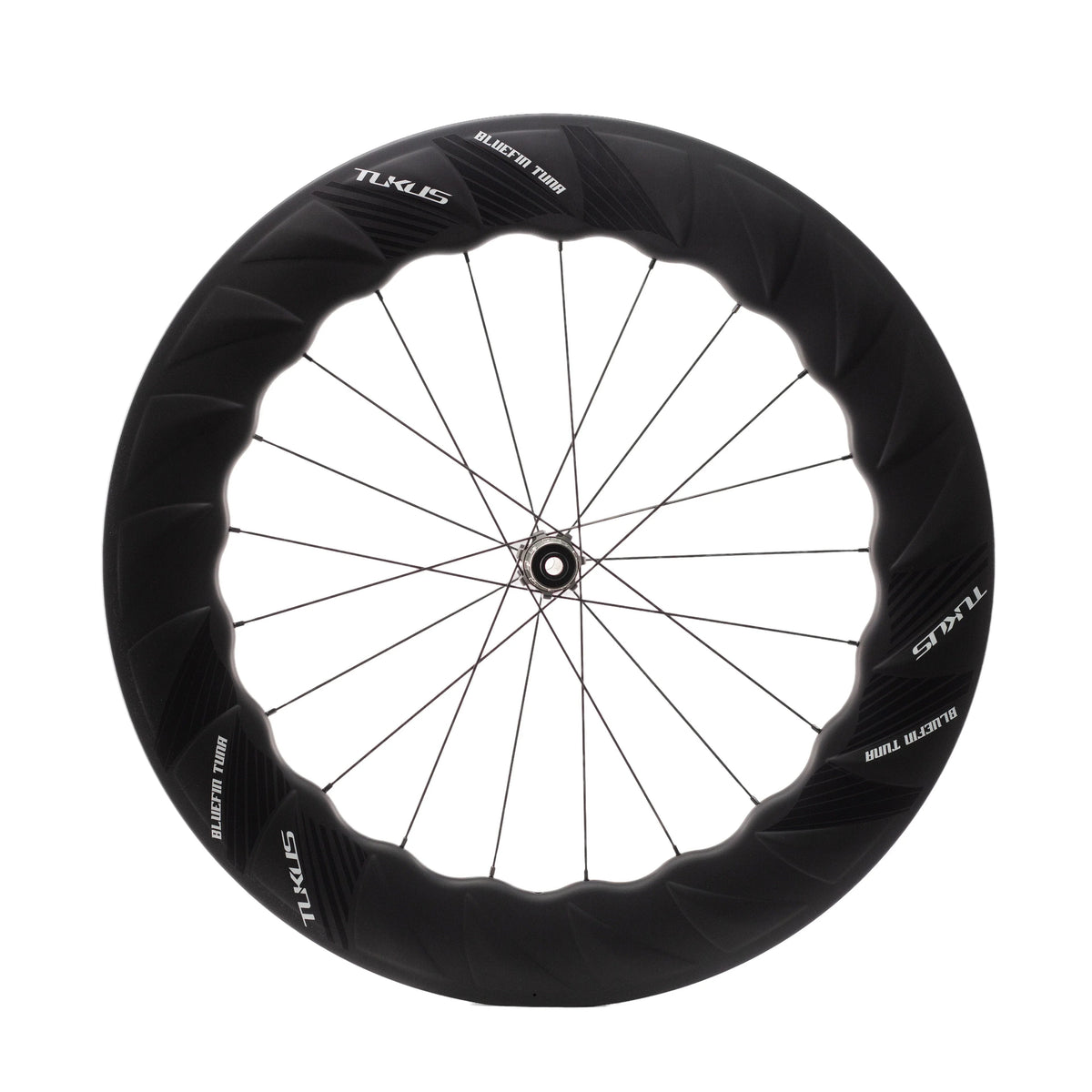 TUKUS C88NEO Carbon Wheelset - 700C Road Bike Racing Wheels with 88mm Deep Rim, 36T Ratchet and Disc Brake Support