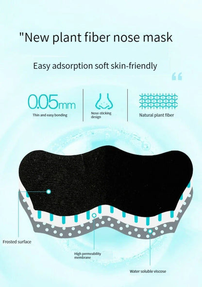 5PCS Blackhead Removal Nasal Strips – Acne & Pore Shrinking, Deep Cleaning Magic Adsorption for Smooth Skin