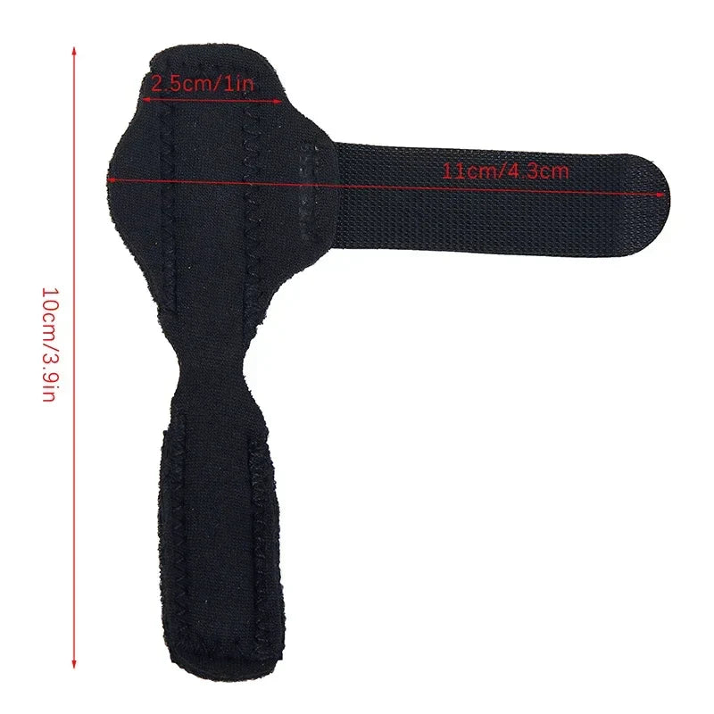 Finger & Toe Splint Brace — Hammer, Crooked & Claw Toe Straightener Stabilizer Support Wrap Tool