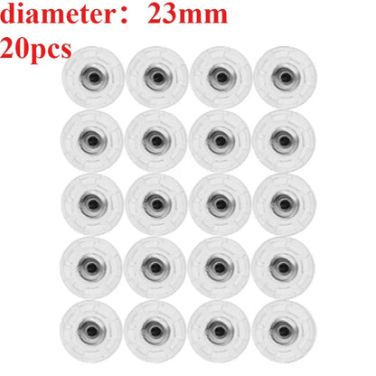 DIY Transparent Plastic Snaps – Invisible Seamless Fasteners, Durable Button Alternatives for Shirts & Dresses