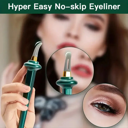 Silicone Eyeliner Brush - No-Skip, Easy Applicator for Beginners - Durable Makeup Tool for Perfect Eyes