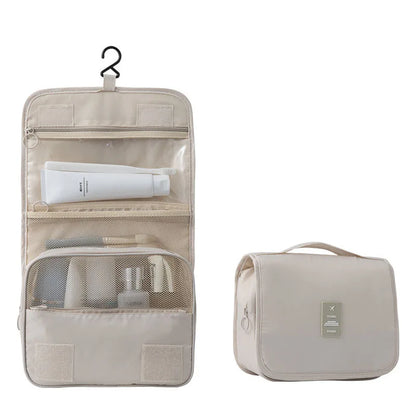 Waterproof Travel Makeup Bag – Large Capacity Toiletry Organizer & Beauty Storage Pouch
