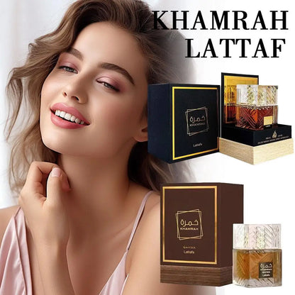 Lattafa Khamrah Qahwa 100ml Eau De Toilette – Unisex Perfume, Middle Eastern Arab Fragrance, Dubai Inspired