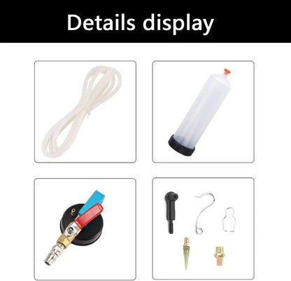 Professional Car Brake Fluid Oil Change Extractor - Syringe Pump, Fuel Dispenser, Vacuum Bleeder & Transfer Tools