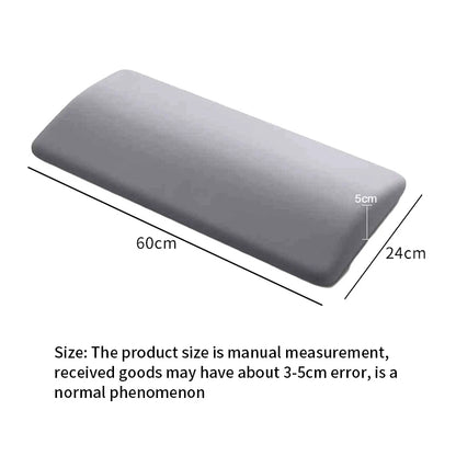 Memory Foam Lumbar Support Pillow — Back & Waist Cushion for Sleeping, Lower Back Pain Relief