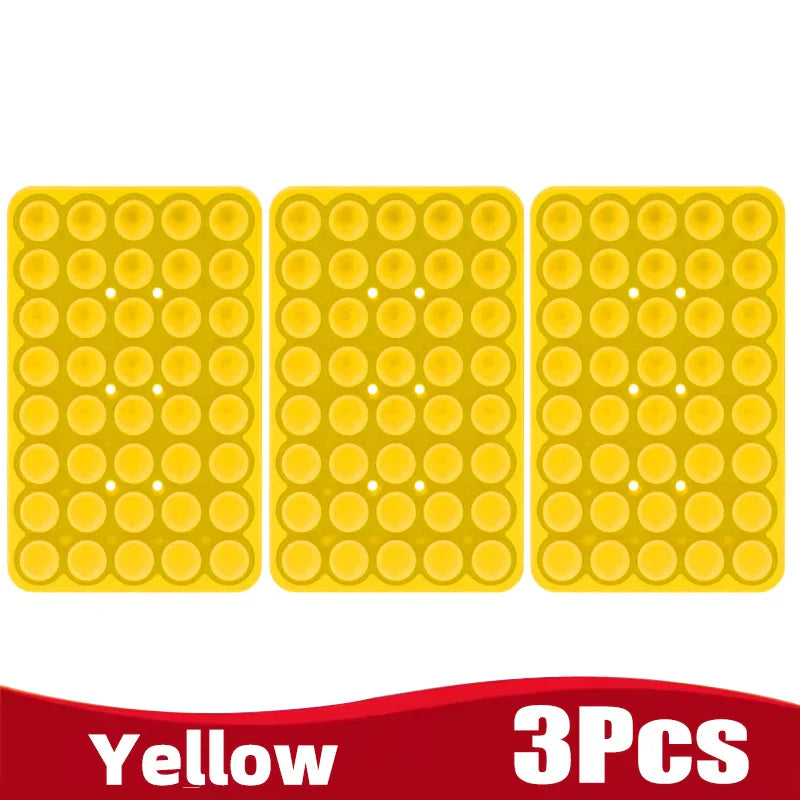 Silicone Suction Cup Phone Holder – Double-Sided, Anti-Slip Mobile Mount, Detachable Rubber Pad for Smartphones