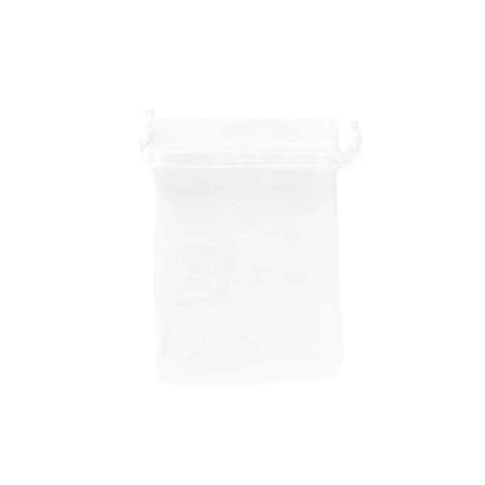 50pcs Gold Drawstring Bags – Jewelry, Candy, and Gift Pouches for Small Business Packaging