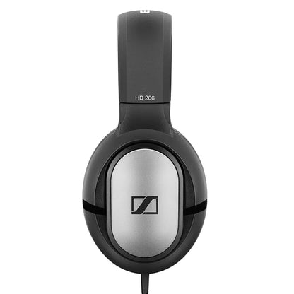 Sennheiser HD 206 Wired Headphones – Deep Bass Stereo Noise-Isolating Earphones for Sports & Gaming