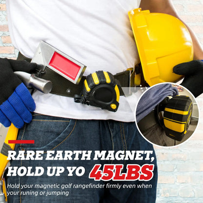 Magnetic Tool Holder – Strong Clip-On Belt Holster for Screws, Nails, Hammer, Pliers & Screwdrivers