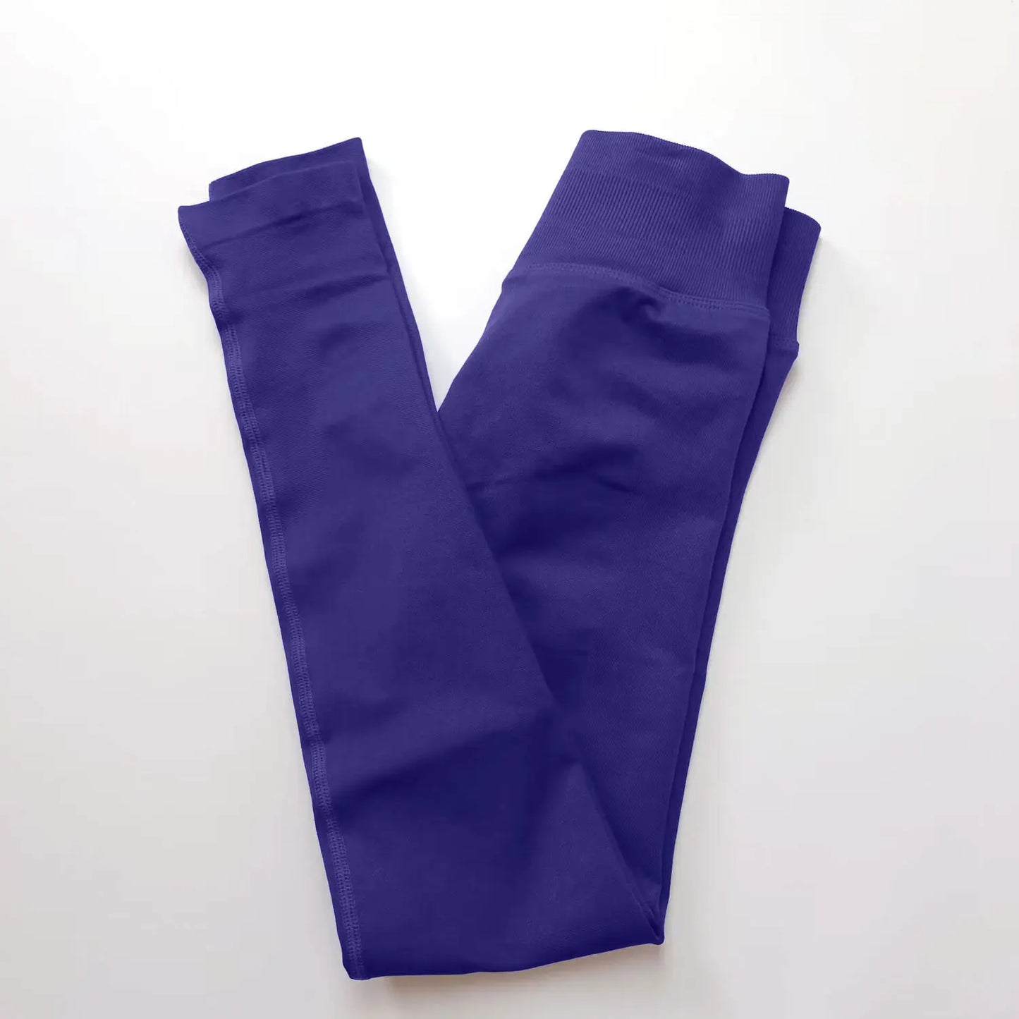 NCLAGEN Women’s Impact Leggings – Seamless Yoga & Gym Tights with Tummy Control, Squat-Proof & Scrunch Butt Design