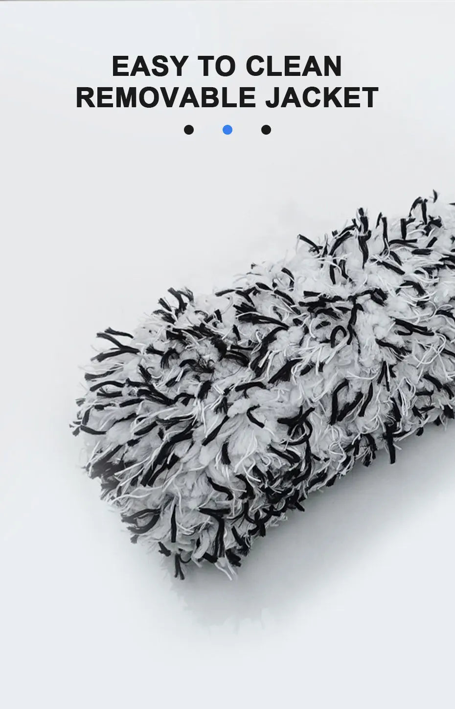 SEAMETAL Car Wheel & Tire Cleaning Brush – Portable Plush Hub Brush for Car Detailing and Dust Removal