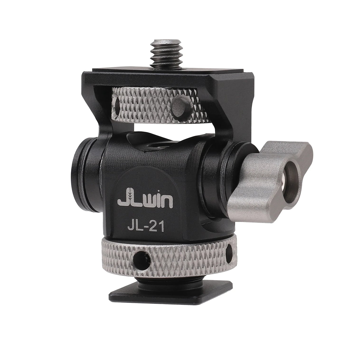 FOTGA Cold Shoe Monitor Mount Bracket – Universal QR Plate for DSLR/SLR Camera, Monitor, and Speedlite, 3KG Payload