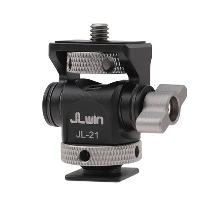 FOTGA Cold Shoe Monitor Mount Bracket – Universal QR Plate for DSLR/SLR Camera, Monitor, and Speedlite, 3KG Payload