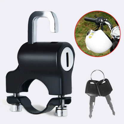 Multifunctional Electric Bike Helmet Lock – Anti-Theft Bicycle Helmet Security Lock Head Fixing Mount Accessory