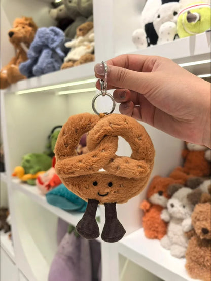 Cute Plush Bag Charm Keychain - Kawaii Soft Toy Pendant Birthday Gift for Girls