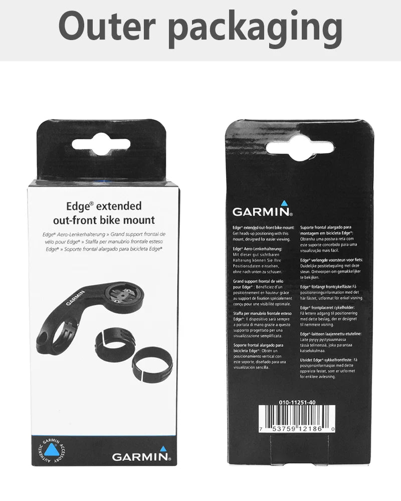 Garmin Edge 530 Wall & Handlebar Mount – GPS Speedometer Cradle for Bike, GoPro, and Cycling Odometer