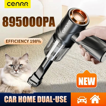 CENRR 895000PA Car Vacuum Cleaner - Cordless Powerful Handheld Portable Wireless Auto Cleaning Machine