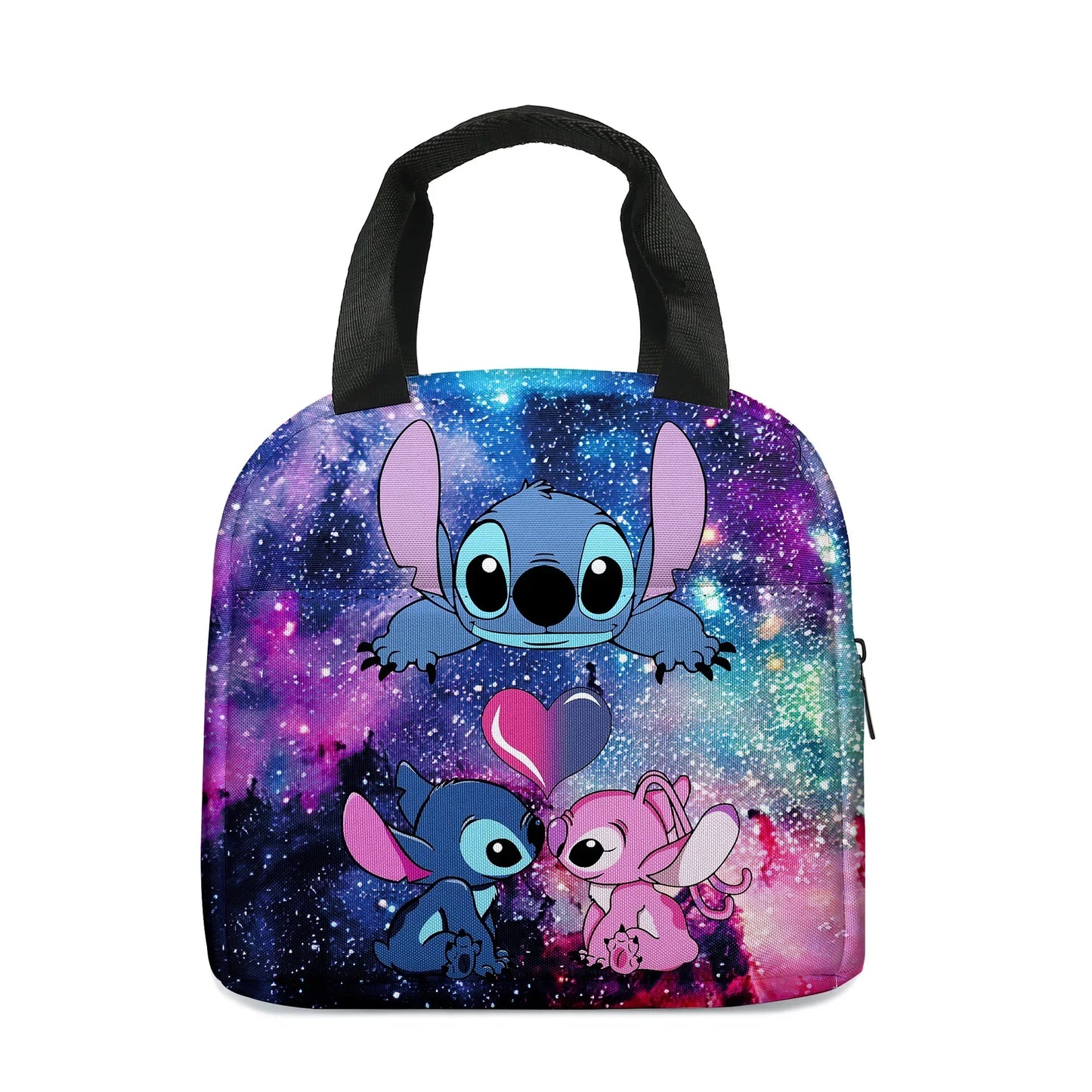 MINISO Stitch Children's Lunch Bag – Cartoon School Lunch Box Mochila, Perfect Gift for Kids