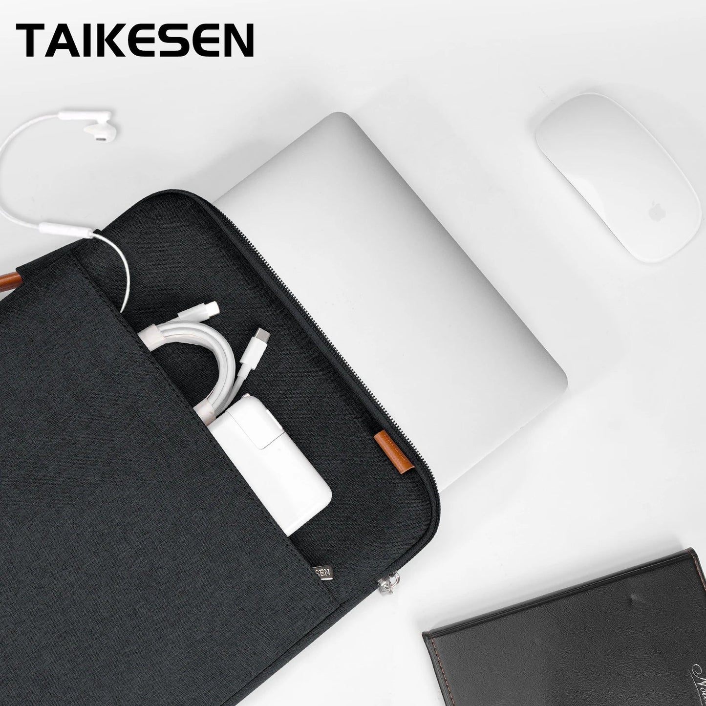 Laptop Case Sleeve for 12-15.6 Inch - Carrying Cover for MacBook Air M2 13.3, Pro 14, Huawei, Xiaomi, HP, Dell, Lenovo